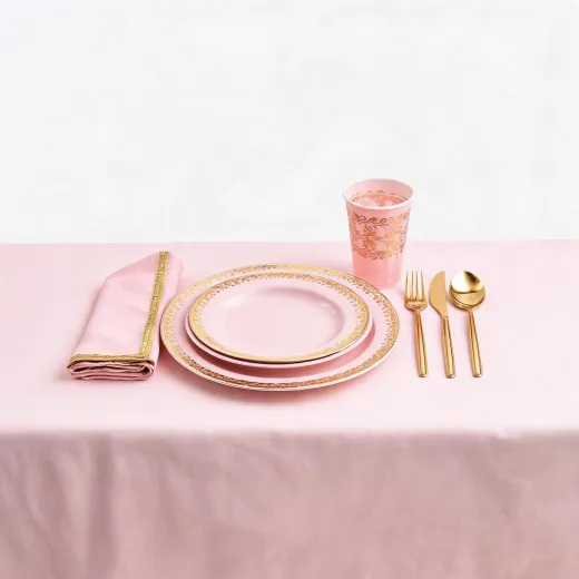 Coordinated party tableware
