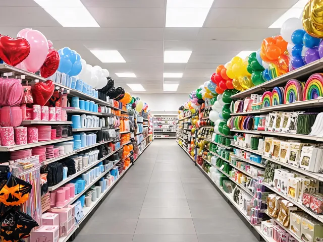 Retail party aisle