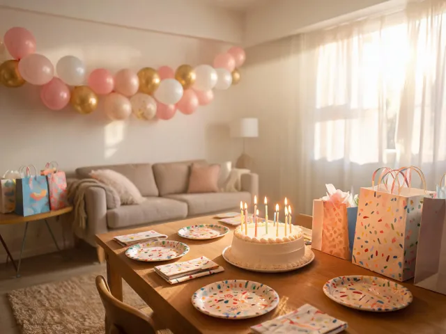 Family birthday at home