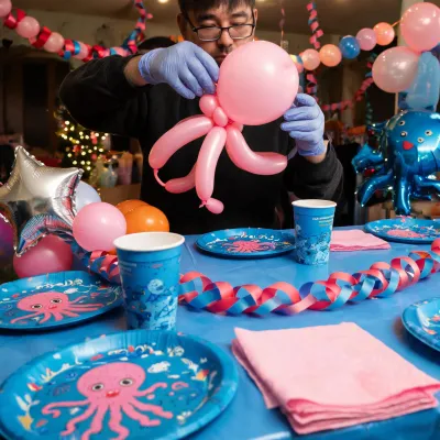 how to make a balloon octopus twisting